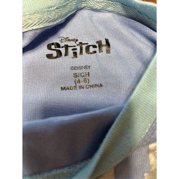 DISNEY WOMENS STITCH 2 PIECE PAJAMA  SET - size small 4/6 - Picture 8 of 9